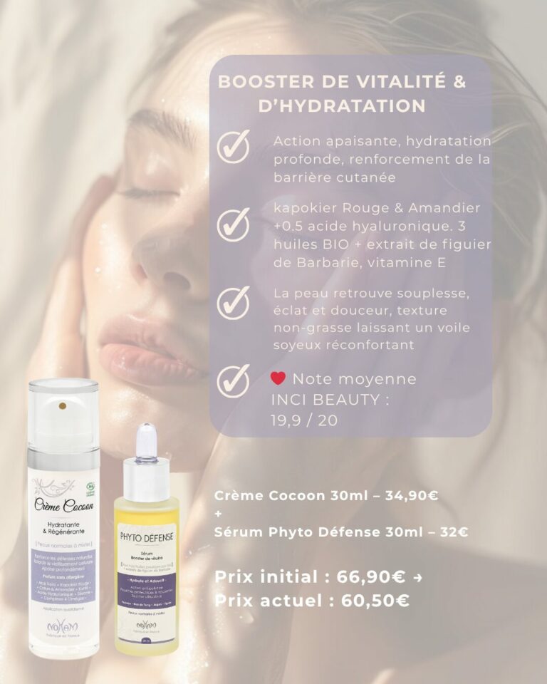 Coffret Noël : Booster de vitalité & d’hydratation